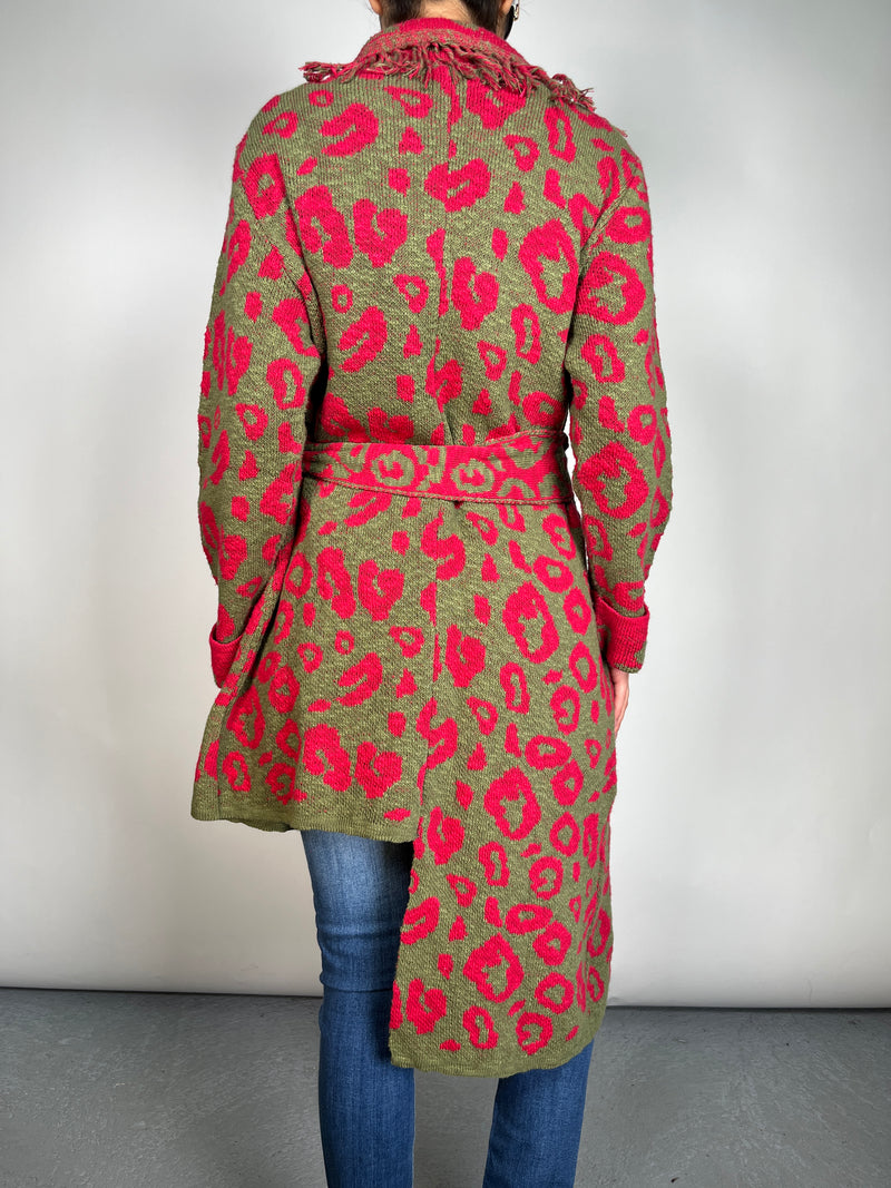 Cárdigan Veste Estampado