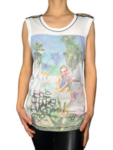 Musculosa Estampada Urbana