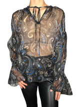 Blusa Traslucida