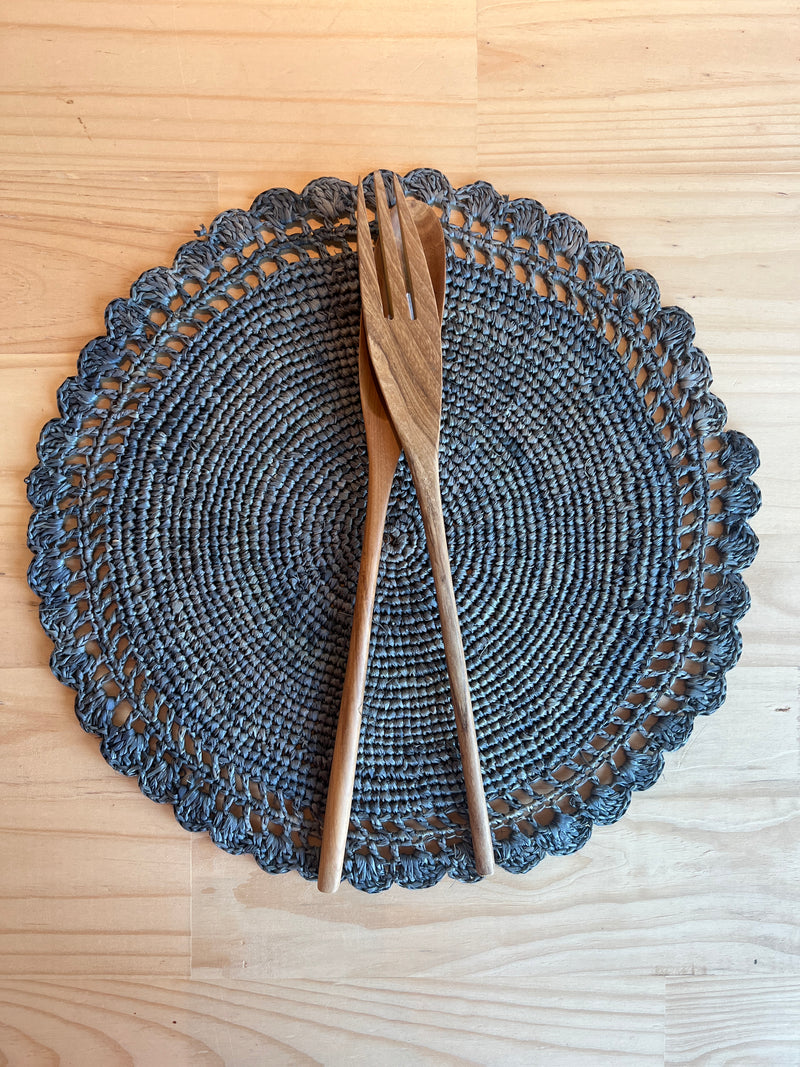 Set de 4 cubierto para ensaladas.