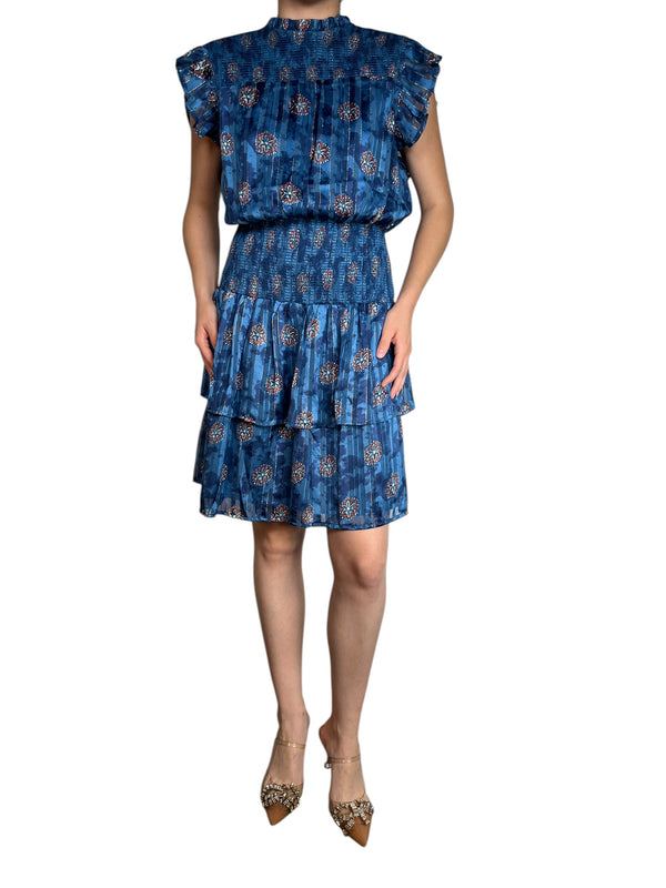 Vestido Fibras Metalizadas