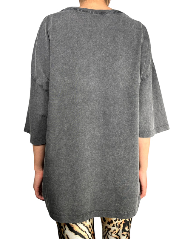 Polera Logo Metalizado