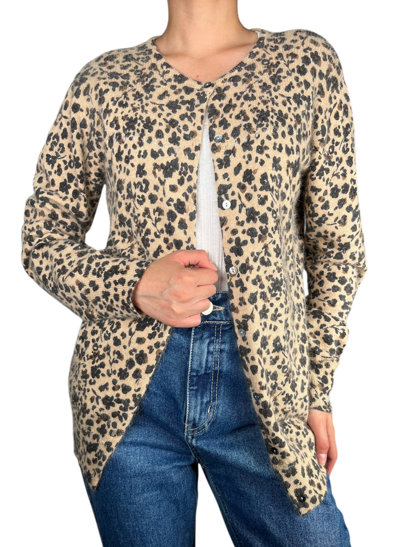 Cardigan Animal Print