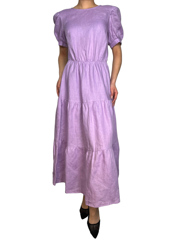 Vestido Lila Lino