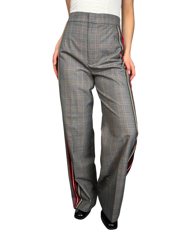 Pantalón Tela Franjas
