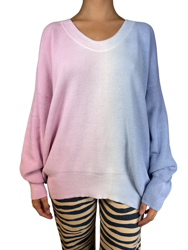 Sweater Bicolor Oversize