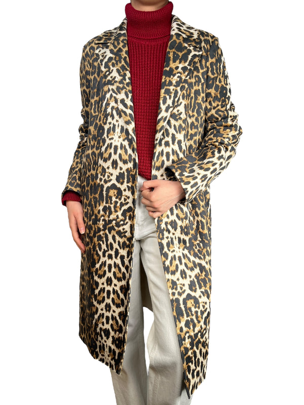 Abrigo Animal print