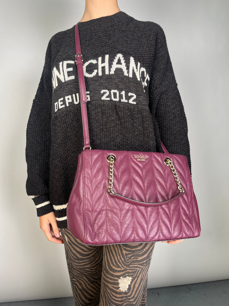 Cartera Burdeo