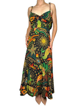 Vestido Viscosa Tropical