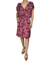 Vestido Hojas Viscosa