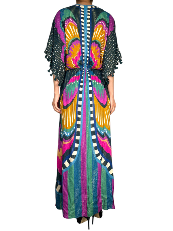 Vestido Fibras Metalizadas