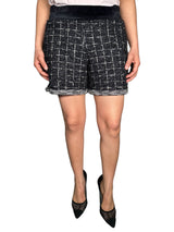 Short Tweed Metalizado