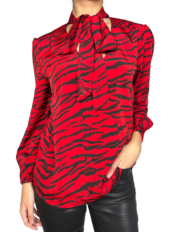 Blusa Constance Zebra