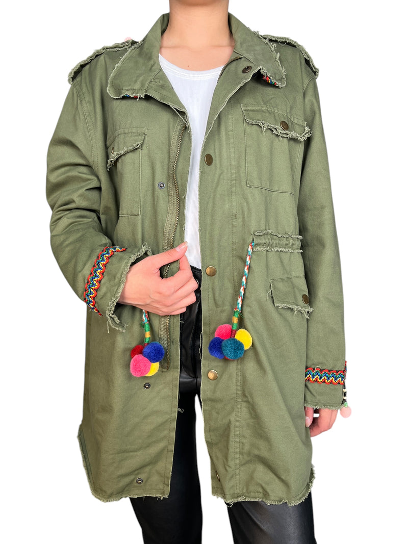 Chaqueta Bordada