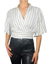 Blusa Rayas Nudo