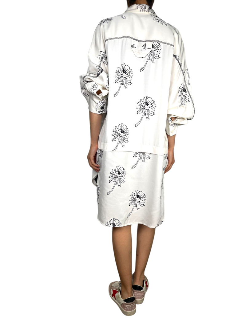 Vestido Viscosa Flores