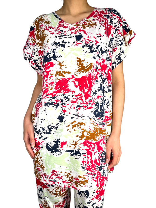 Polera Algodón Estampada