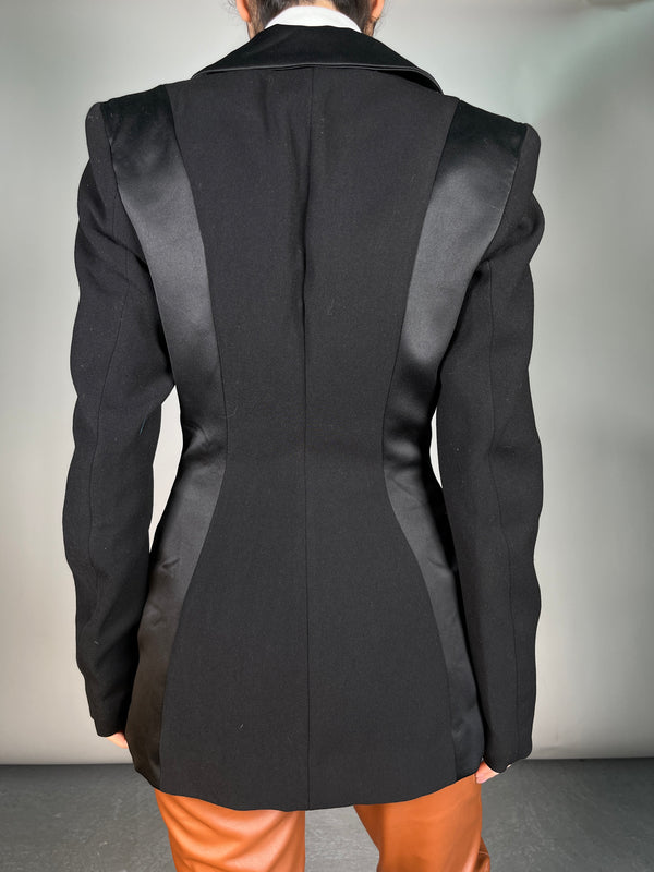 Blazer Solapa Satinada