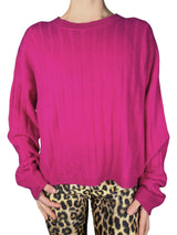 Sweater cashmere cuello redondo