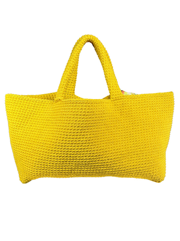 Bolso De Playa Amarillo