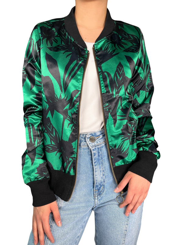 Chaqueta Bomber Estampado