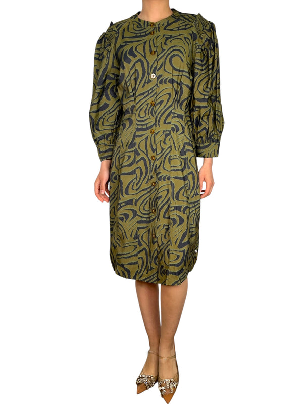 Vestido Verde Print
