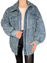 Chaqueta Bomber Denim