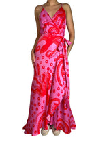 Vestido Viscosa Octopus