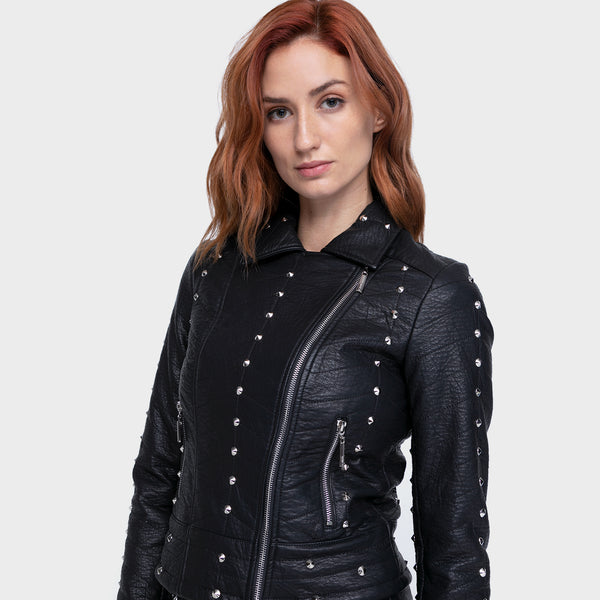 Campera Roxy Studs Ecocuero