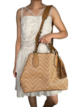 Bolso Trenzado Cuero