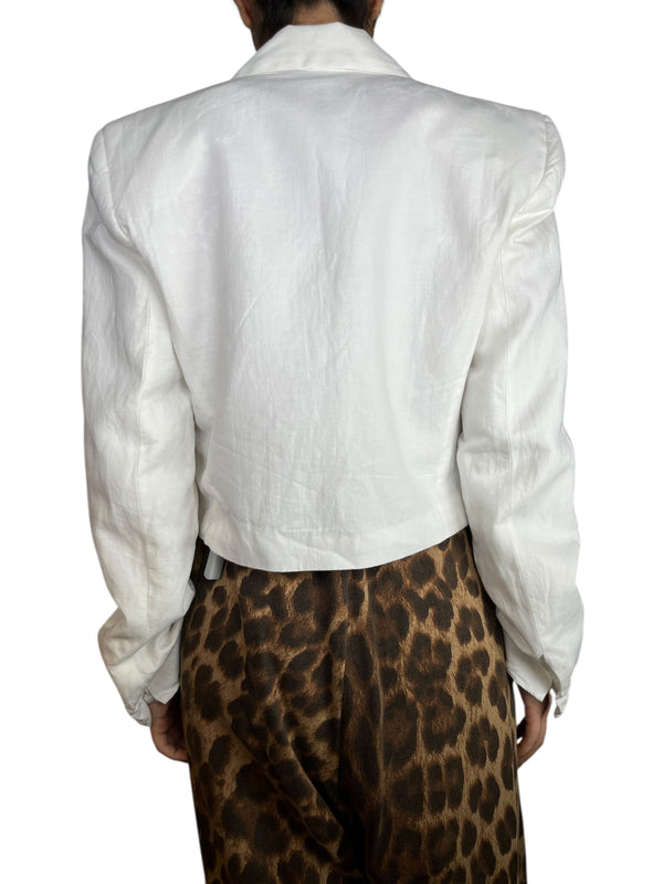Blazer Corto Lino