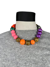 Collar Esferas Multicolor
