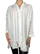 Blusa Lino con rayas
