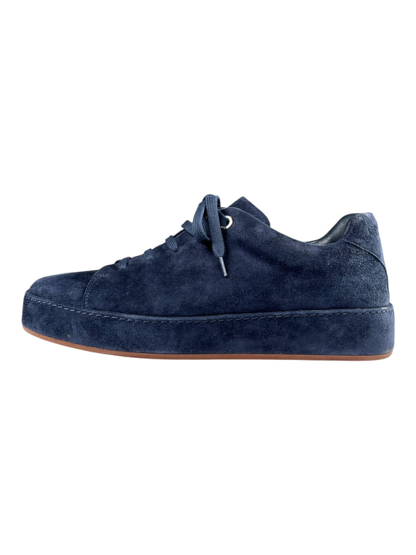 Zapatillas Azules Gamuza