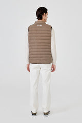 Parka Beige Sin Manga Sin Capucha Hombre - Sin Bateria