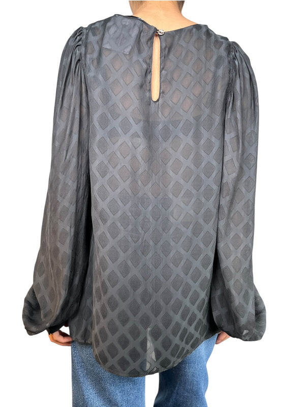 Blusa Mangas Globo