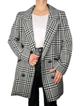 Blazer largo príncipe de gales