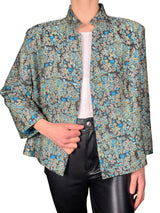 Chaqueta Jacquard Floral