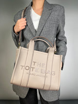 Bandolera Tote Gris