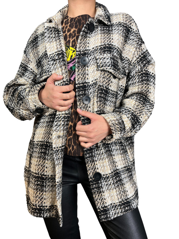Sobrecamisa Tweed
