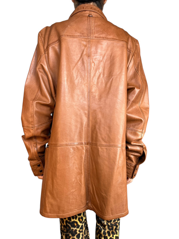 Sobrecamisa cuero