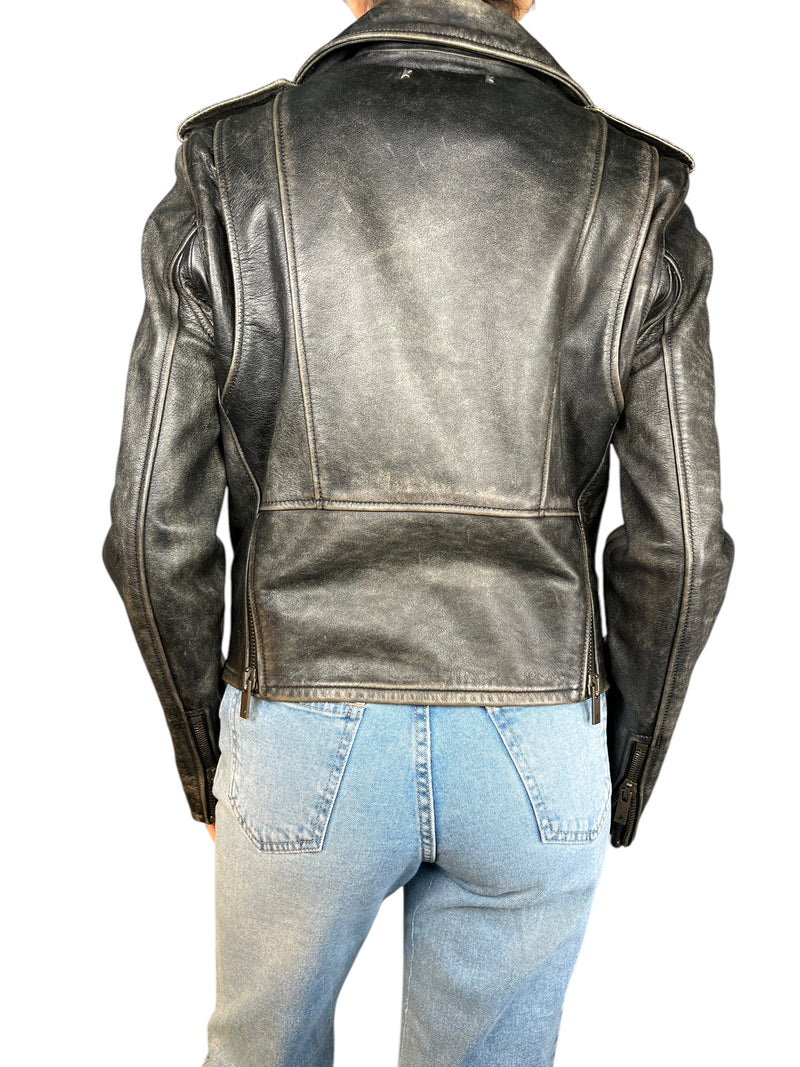 Chaqueta Cuero Biker
