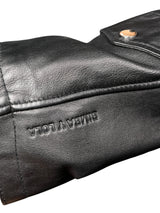 Chaqueta Cuero Estilo Biker