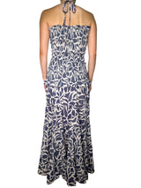 Vestido Garda Navy Flowers