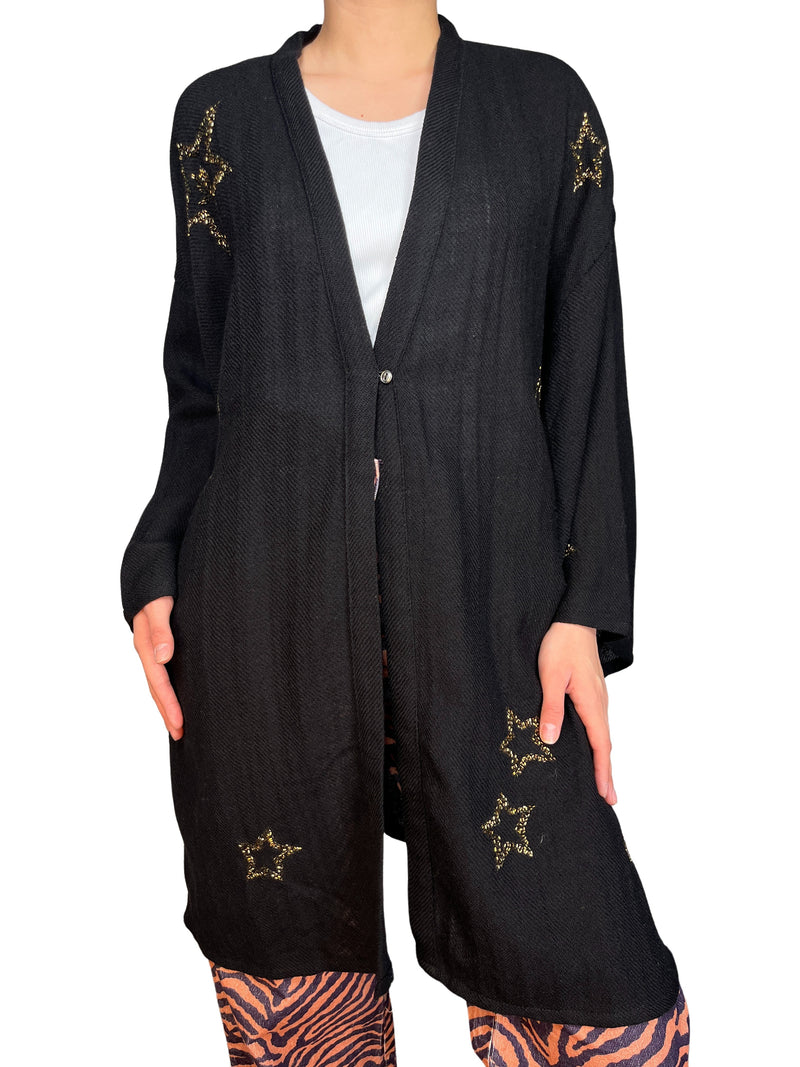 Cárdigan Lana Galaxies