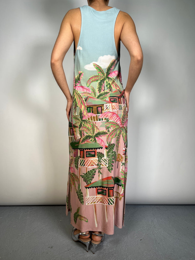 Vestido Maxi Estampado