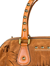Bolso Cuero Flecos