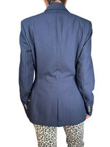Blazer Botones Con Diseño
