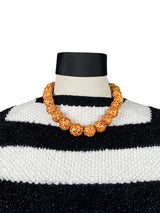 Collar Esferas Beige