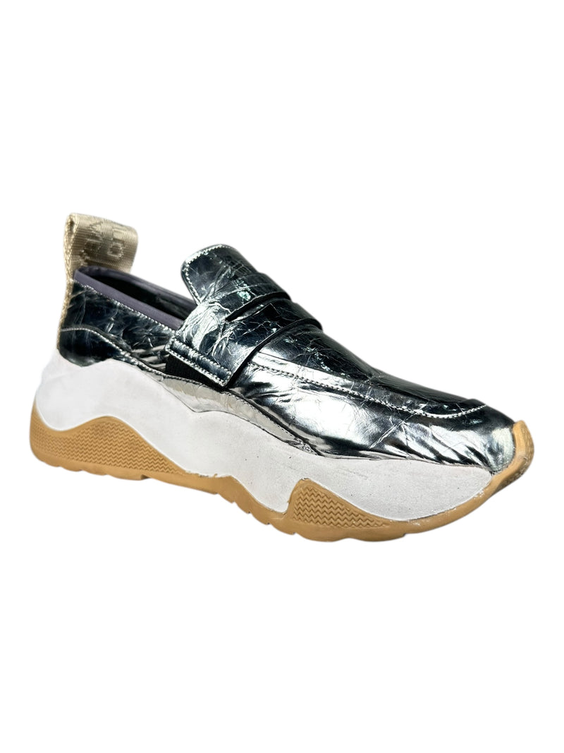 Zapatillas Plateadas
